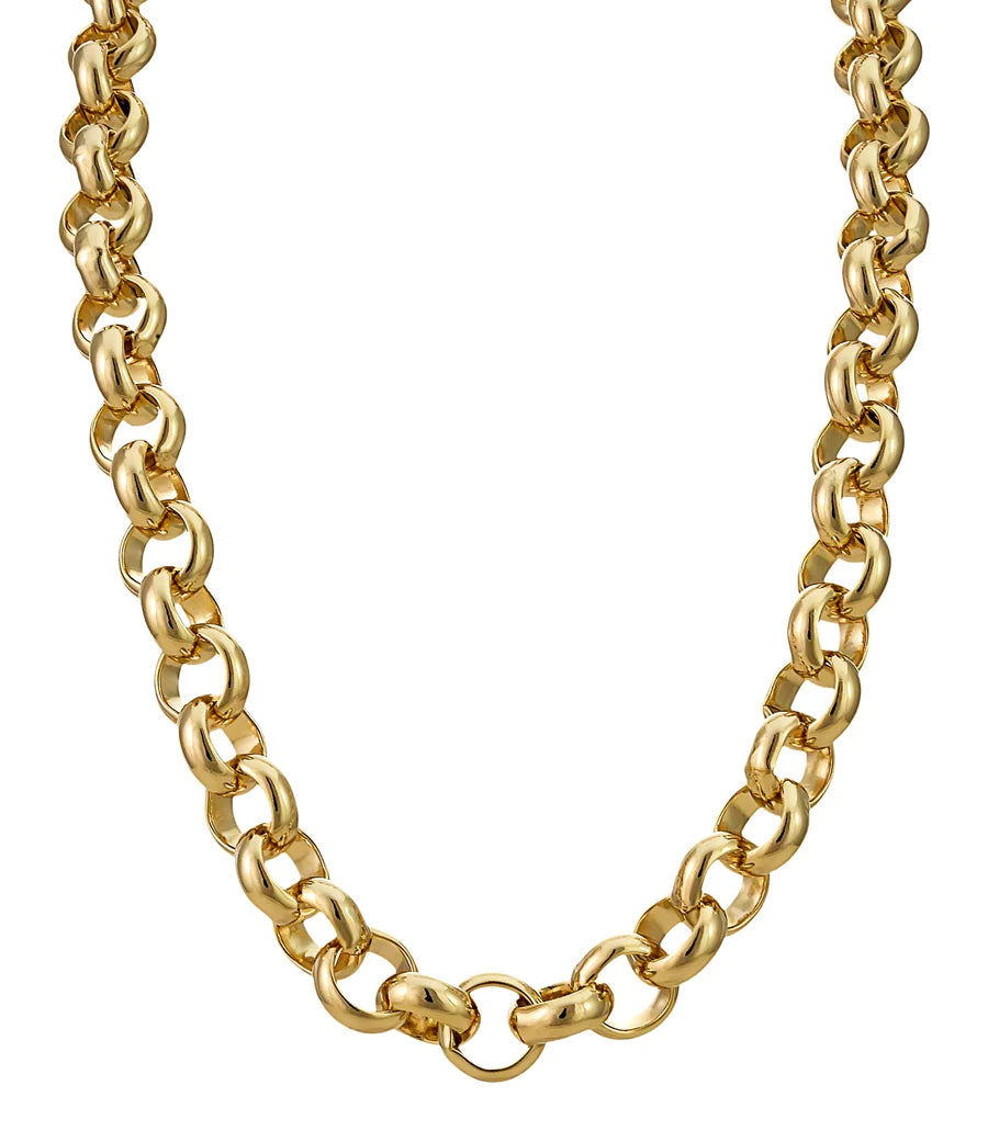 GOLD & SILVER BELCHER CHAIN 10MM