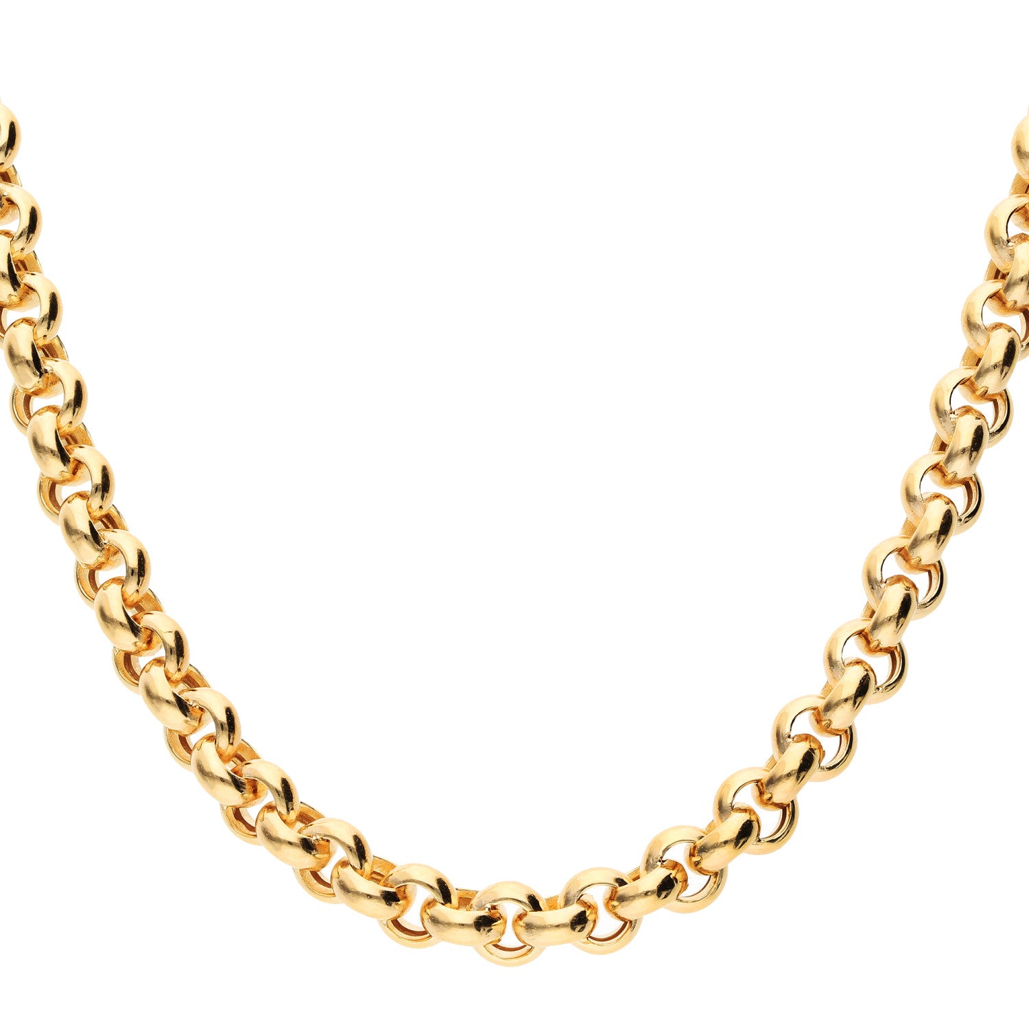 GOLD & SILVER BELCHER CHAIN 10MM