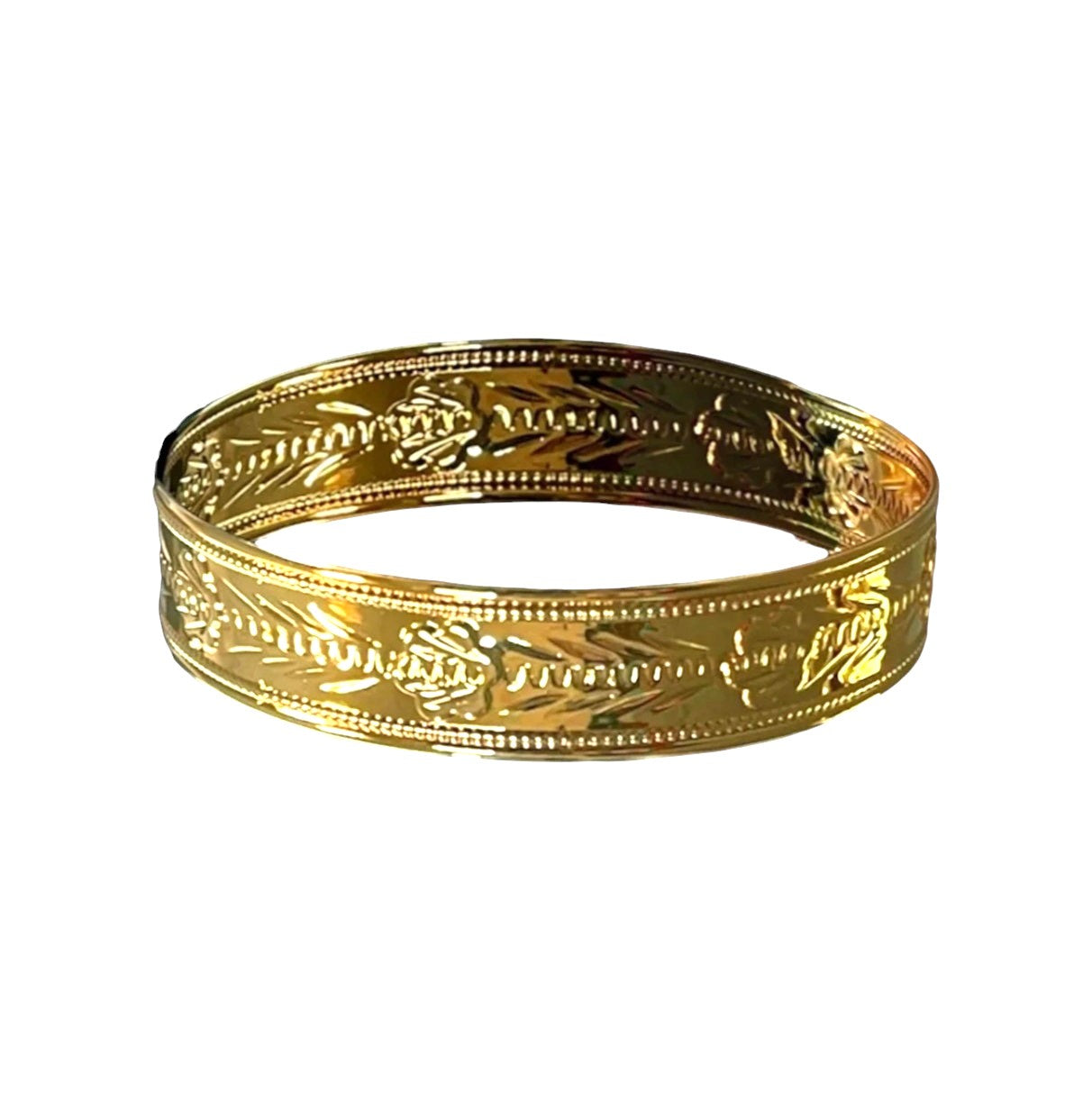 Cut and Carve bangle - Wide