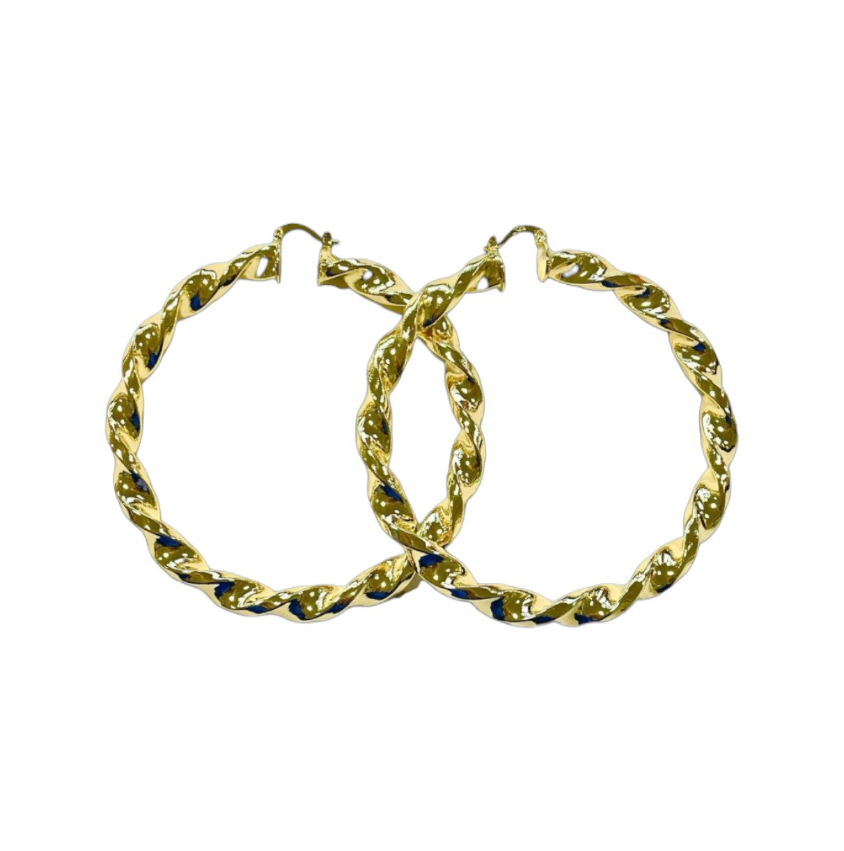 GOLD TWIST EARRINGS