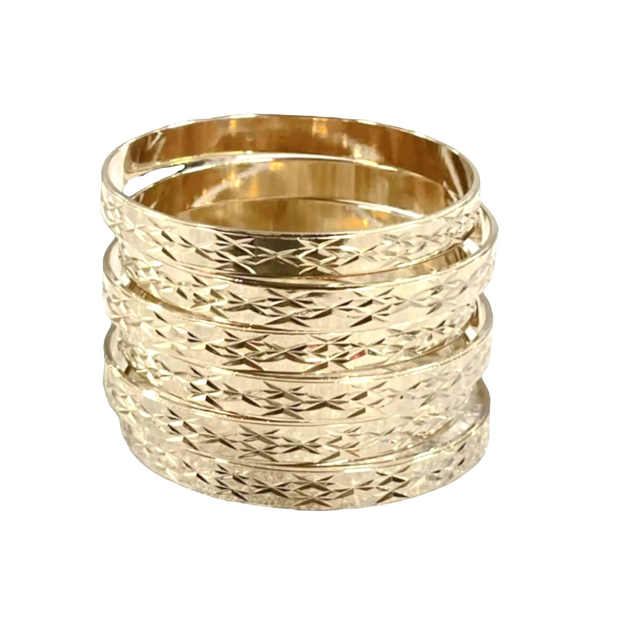 Cut and Carve bangle