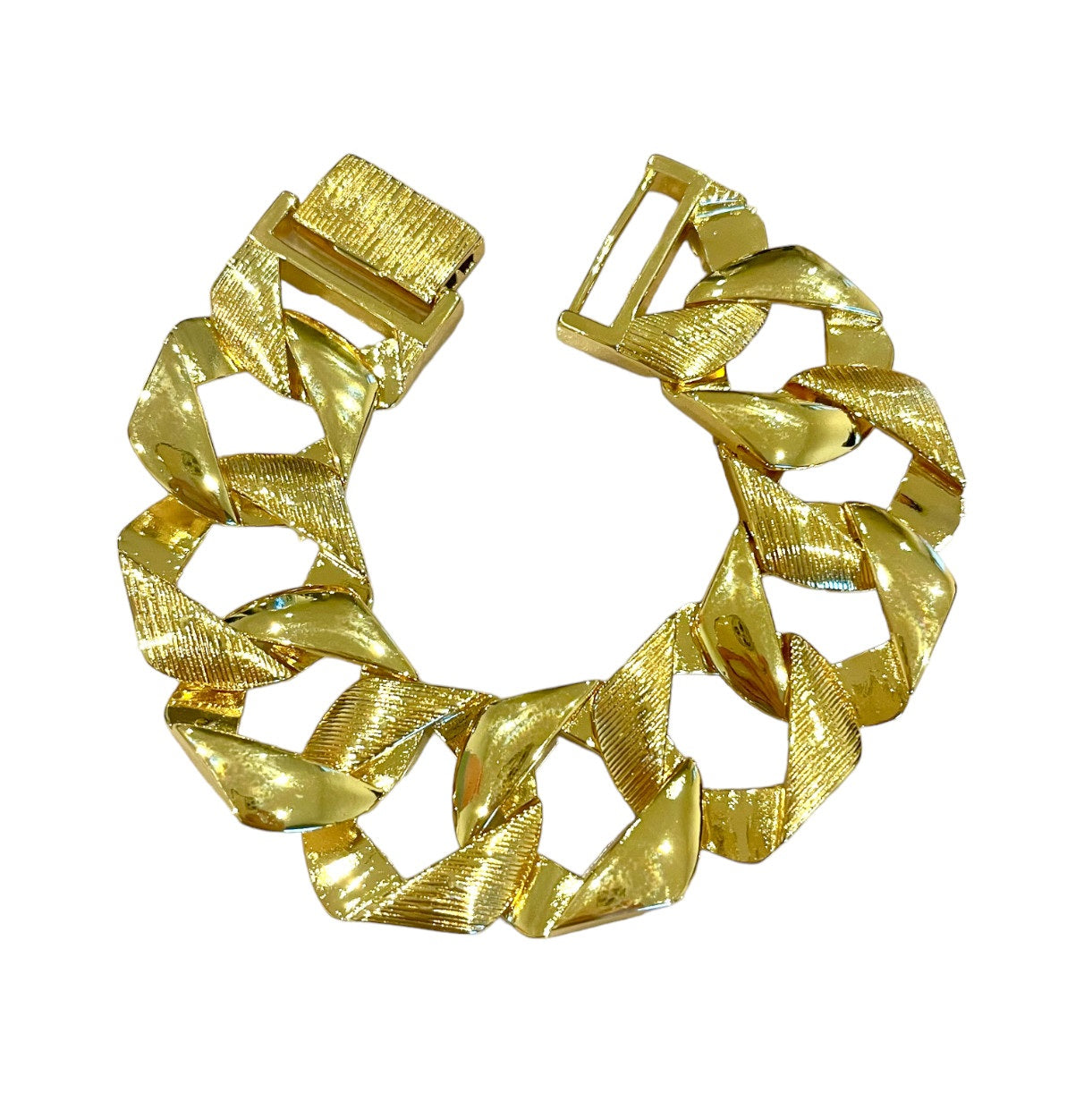 Extra Large Cuban Bracelet Gold