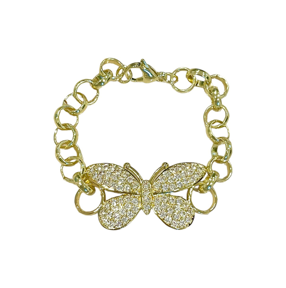 Kids Butterfly Belcher Bracelet