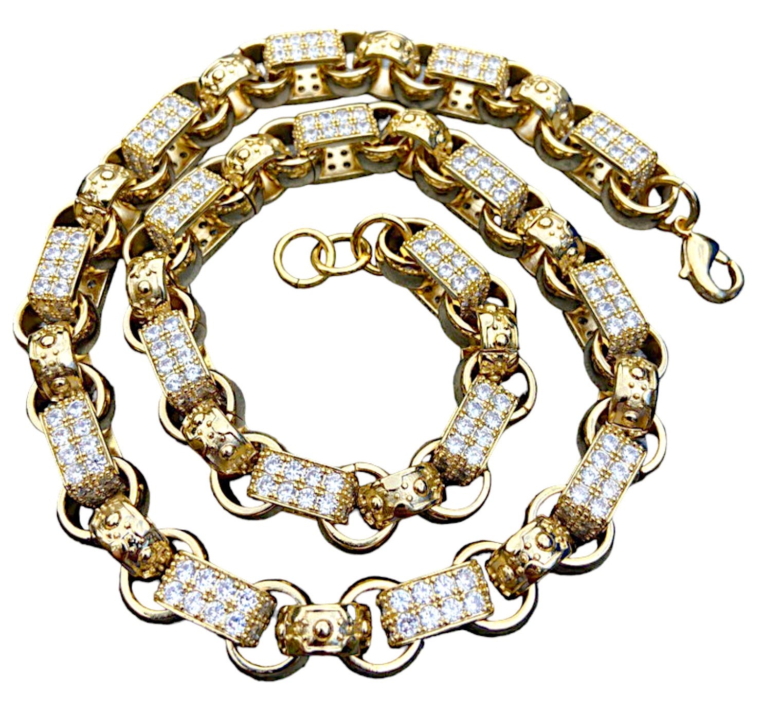 GOLD ICED OUT CHAIN