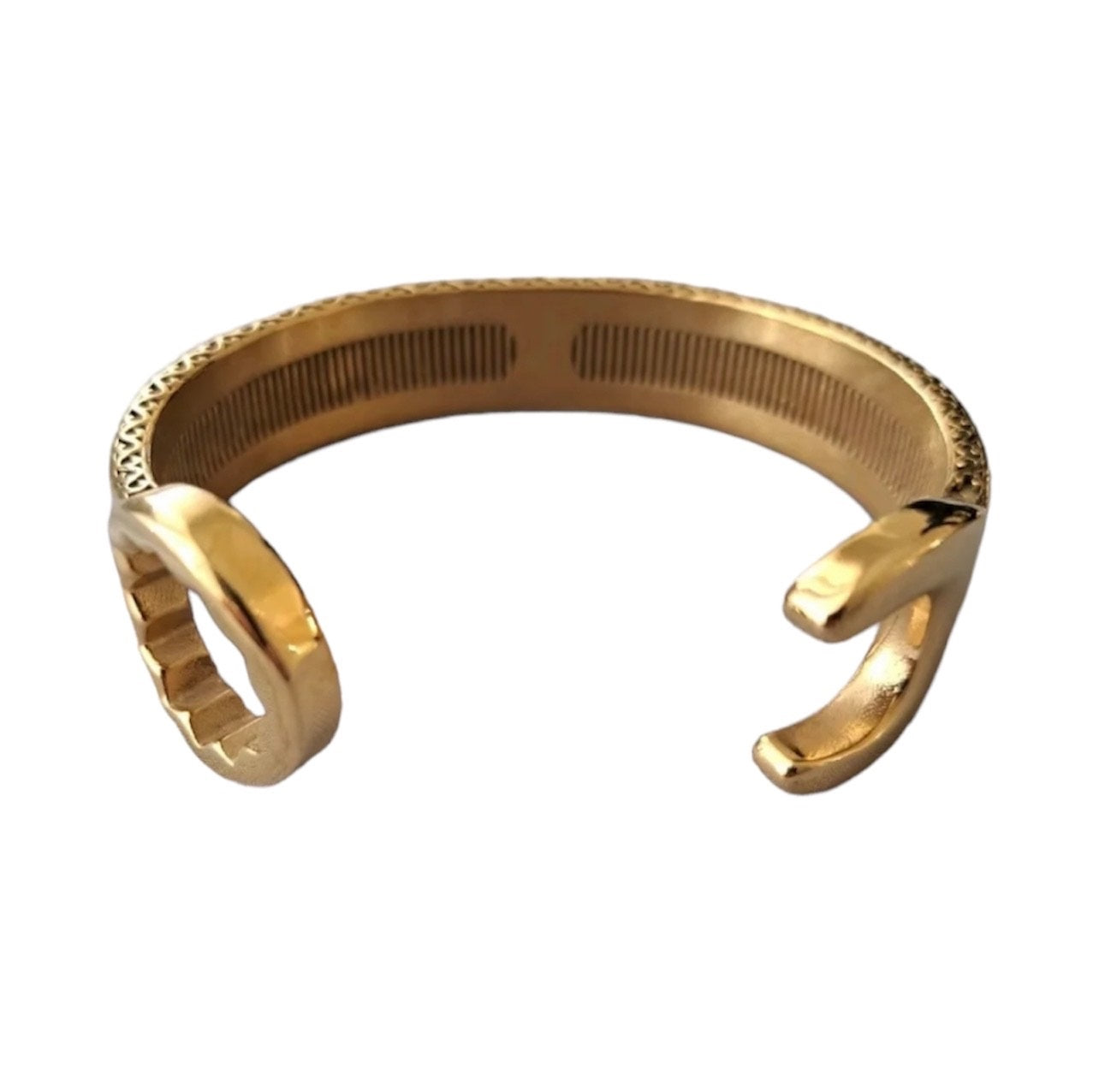 GOLD & SILVER SPANNER BRACELET